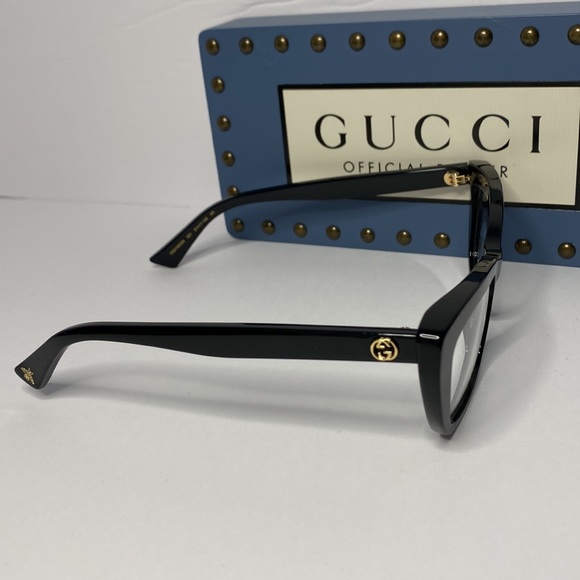 💯 - New - GUCCI Demo Cat Eye Ladies Eyeglasses
GG0165ON 001 51 - Picture 5 of 10